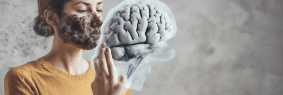 Can Mold Cause Respiratory Issues? - Hidden mold growth in walls and ceilings leading to health problems ```