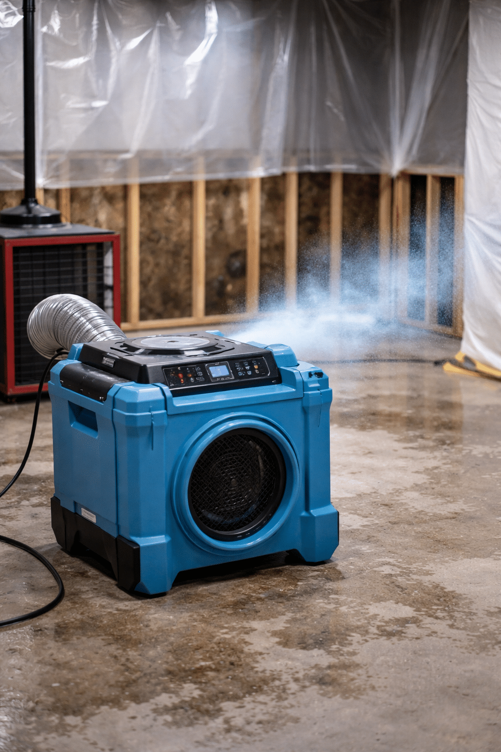 How Long To Run Air Scrubber After Mold Remediation?