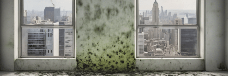 Mold Growth Signs You Might Miss in High-Rise Apartments - Detailed inspection of walls for moisture damage using a moisture meter.