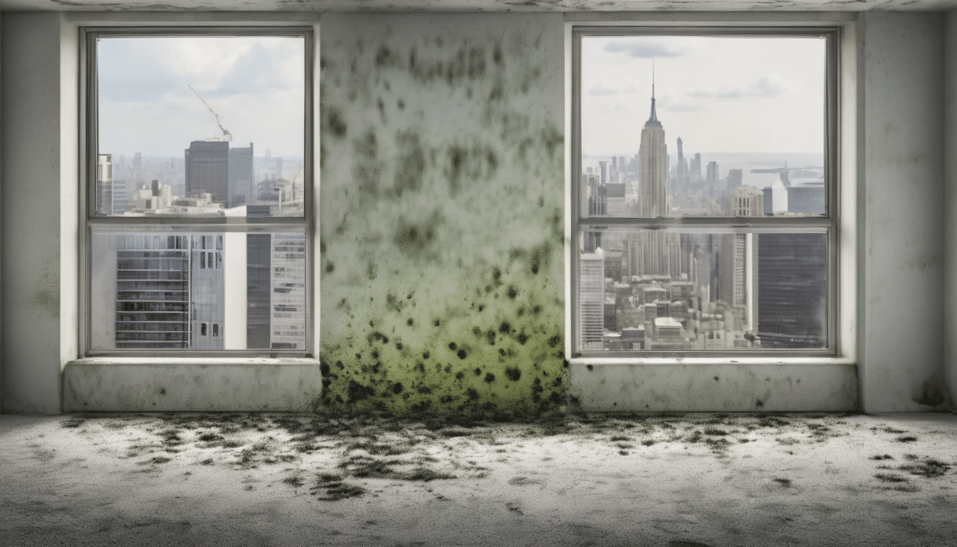 Mold Growth Signs You Might Miss in High-Rise Apartments - Detailed inspection of walls for moisture damage using a moisture meter.