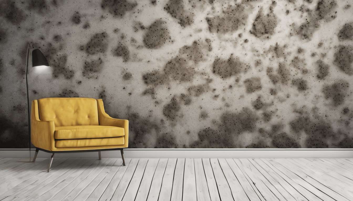 "Hidden mold detection - using thermal imaging to identify hidden mold growth in walls"