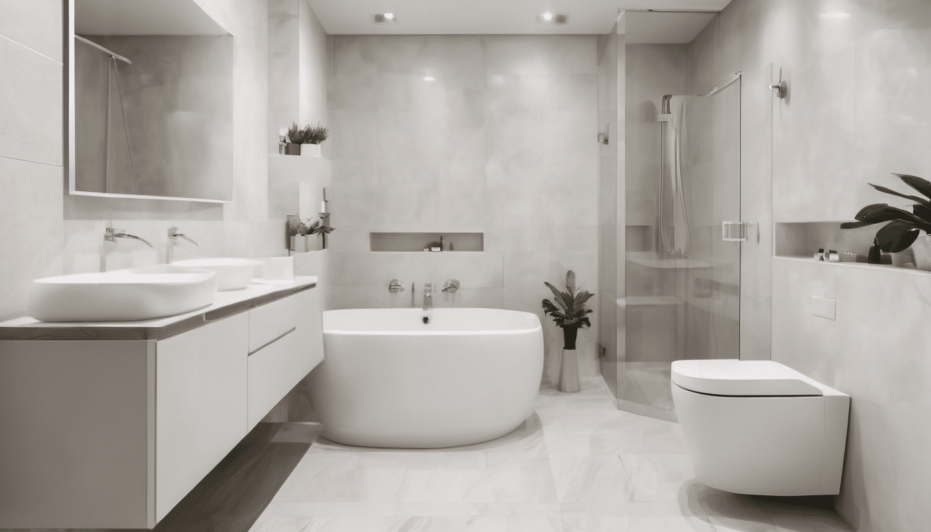 Bathroom Wall Condensation Fix Dubai Apartments - exterior bathroom wall with condensation moisture and mould growth in Dubai high-rise apartment building