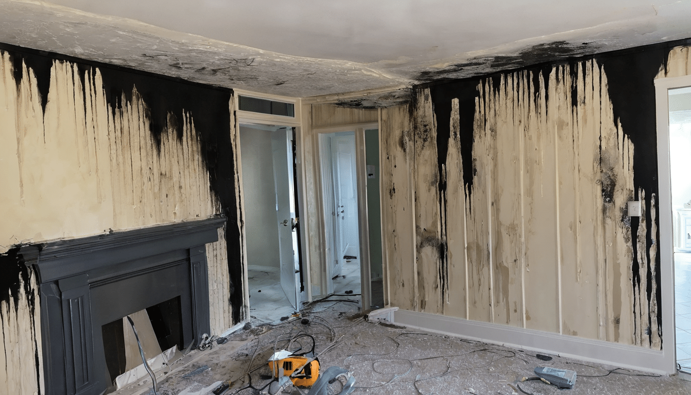 Black Mold Remediation in Dubai Villas — verified containment setup and laboratory clearance process in a Dubai villa remediation investigation