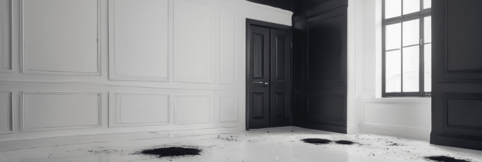 Black Mold Removal Cost Dubai Apartments - professional remediation setup with containment barriers and HEPA filtration in a Dubai high-rise unit