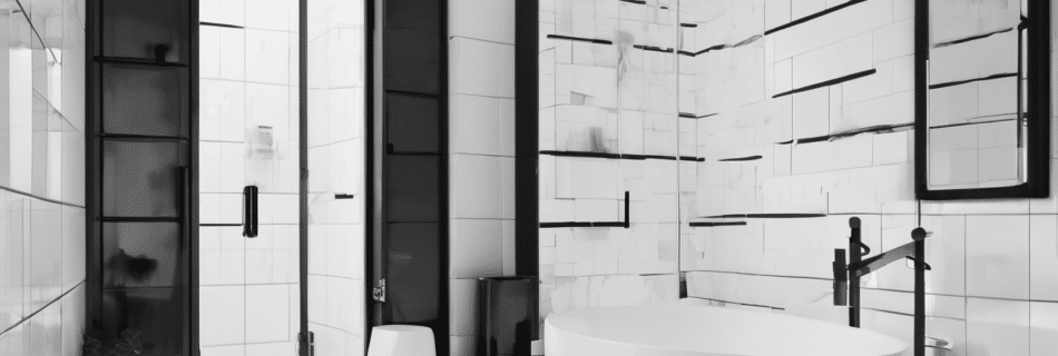 Black Mold Testing in Bathrooms: Air vs Surface Sampling - laboratory cassette and swab collection in a Dubai bathroom showing dual-method mold testing protocol