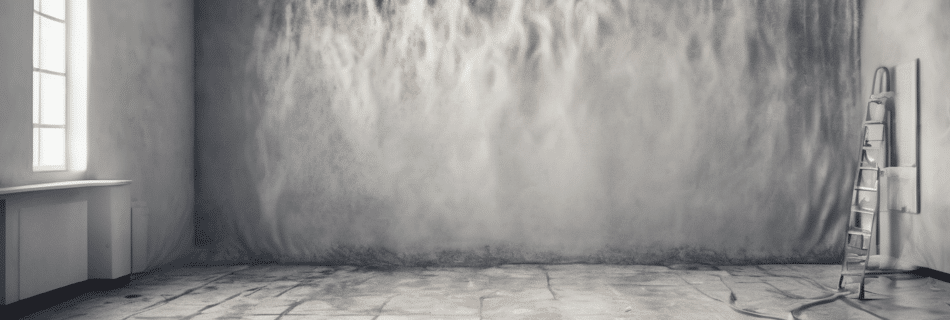 Commercial Mold Remediation Containment Procedures - professional containment setup in commercial building