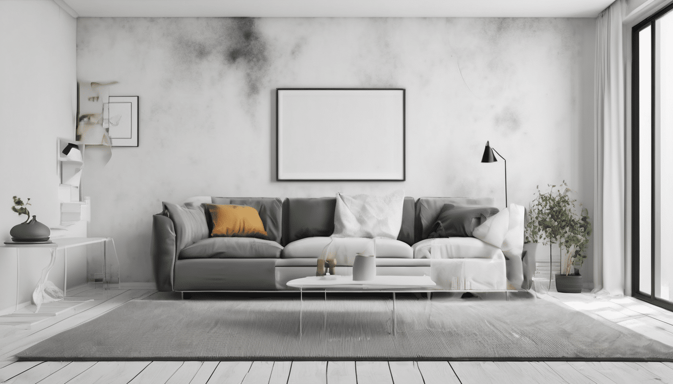 How to Contain Black Mold Before Remediation Begins - polyethylene containment barriers and negative pressure setup in a Dubai villa contamination zone