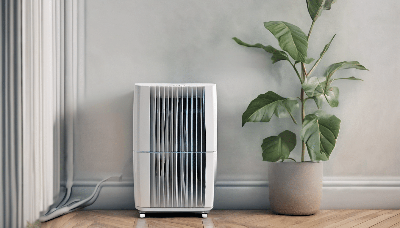 Dehumidifier vs Moisture Absorber for Small Spaces - comparison chart showing electric dehumidifier and moisture absorber containers in modern closet