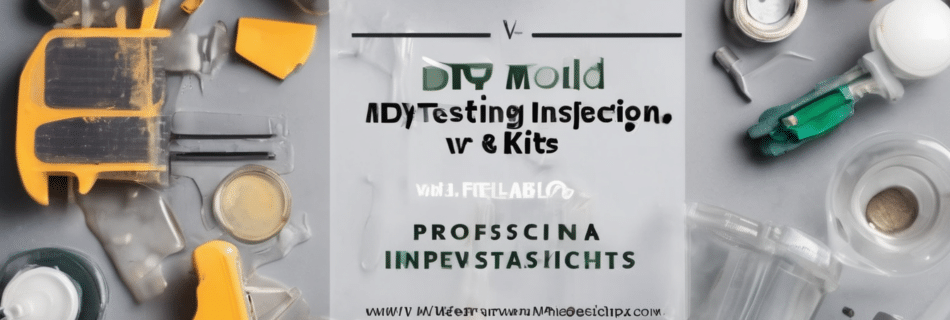 DIY Mold Testing Kits vs Professional Inspection UAE - Comparison chart showing accuracy differences between home testing methods and professional assessment services in Dubai properties