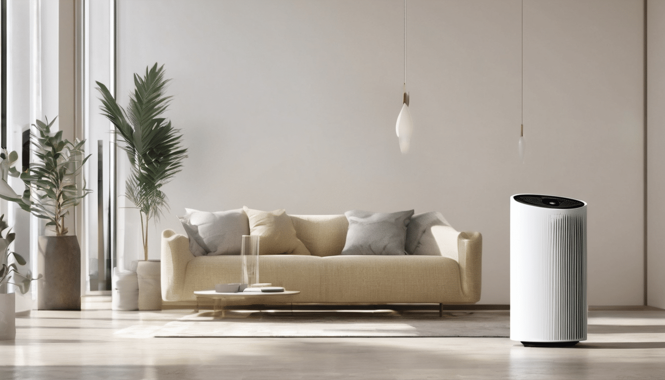 Do Air Purifiers Remove Mycotoxins from Indoor Air - HEPA and carbon filter layers capturing mould spores and mycotoxin particles in a Dubai villa interior