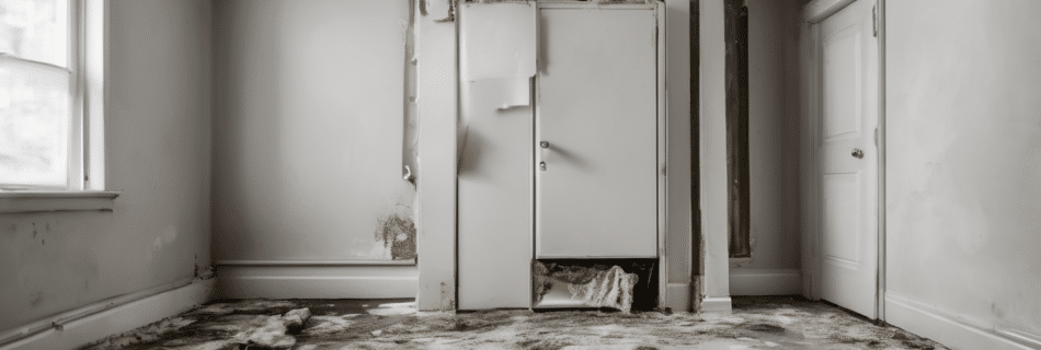 How to Document AC Leak Mold Damage for Landlord Claims - tenant photographing AC unit water damage and mold growth in Dubai apartment