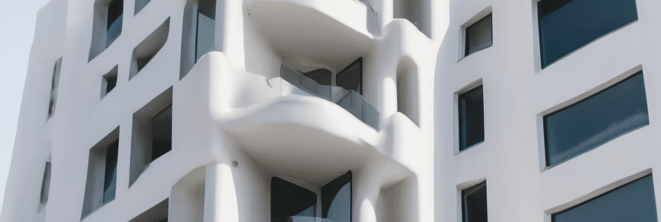 Exterior Wall Insulation Mold Dubai Buildings - cross-section diagram showing moisture migration through insulated exterior wall in UAE high-rise apartment