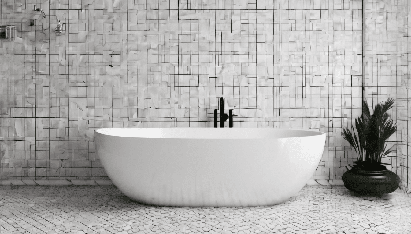 Hidden Black Mold Behind Bathroom Tiles Dubai - professional remediation specialist using thermal imaging to detect hidden mould beneath tiled bathroom walls in a Dubai villa