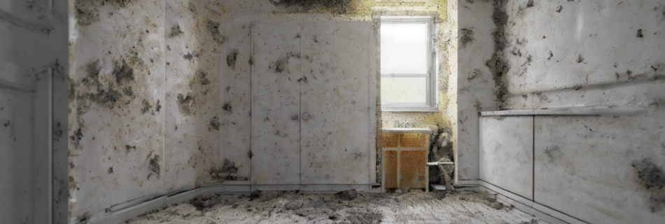 Hidden Mold Behind Walls: Detection Methods That Work - thermal imaging and borescope inspection revealing concealed mold colony in Dubai villa wall cavity