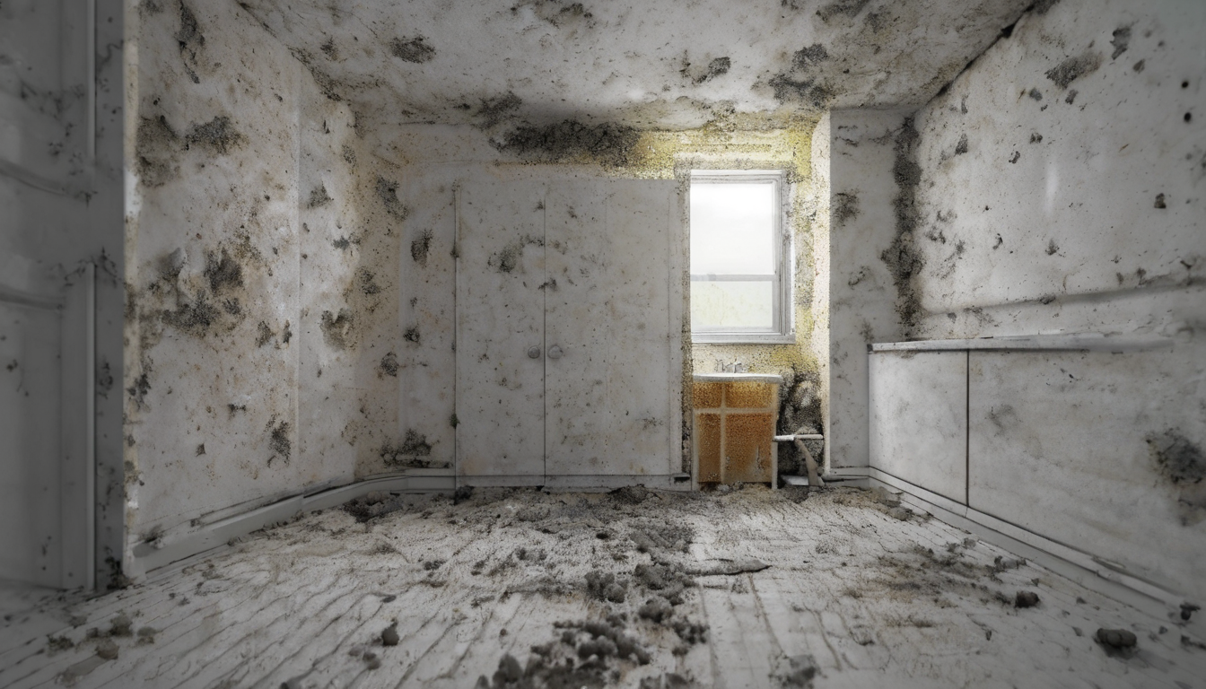 Hidden Mold Behind Walls: Detection Methods That Work - thermal imaging and borescope inspection revealing concealed mold colony in Dubai villa wall cavity