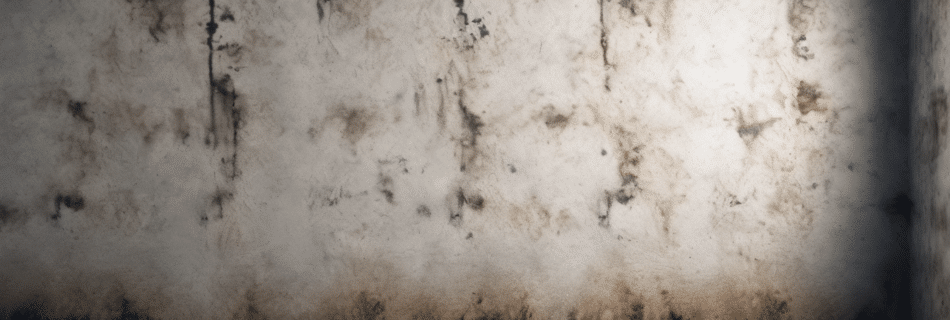 Hidden mold detection methods behind basement walls - thermal imaging camera revealing temperature variations indicating moisture and potential mold contamination in wall cavity