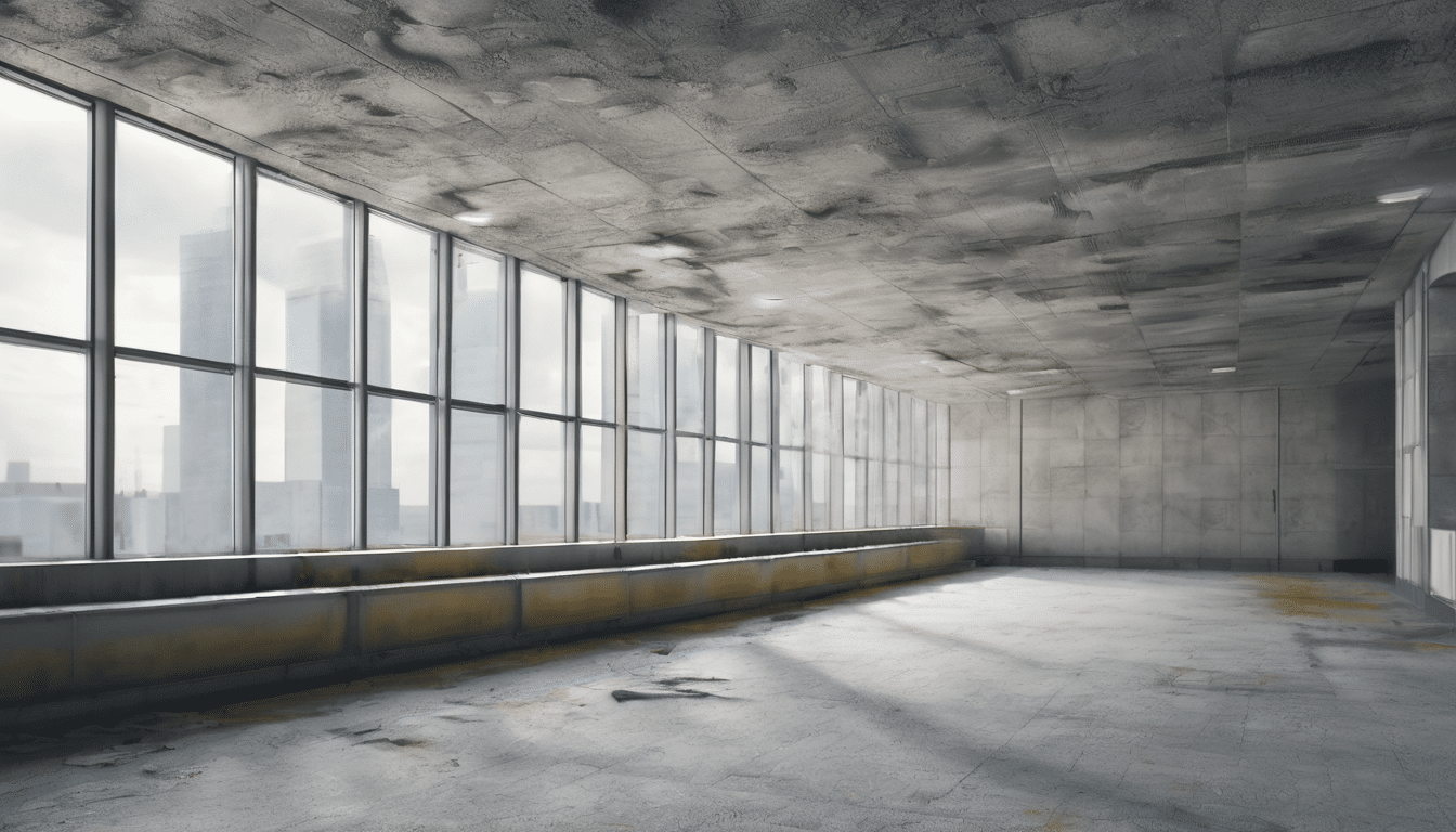 Hidden Mold Detection Methods for Large Buildings - professional using thermal camera