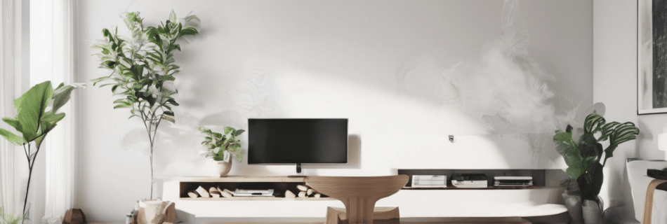 How Air Purifiers Can Prevent Mold Growth in Humid Climates - HEPA air purifier operating in a Dubai villa to reduce airborne mold spore concentrations