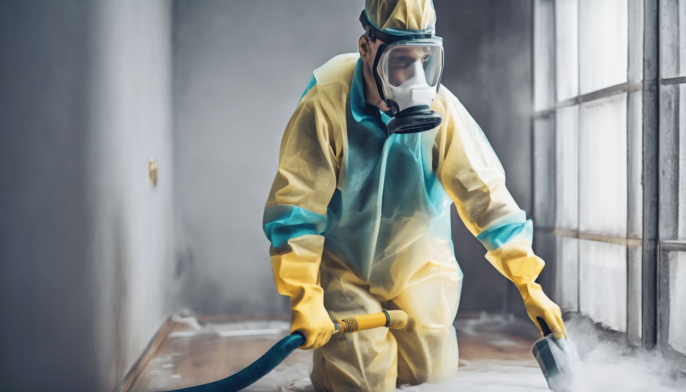 How HEPA Containment Protects Workers During Mold Removal - negative pressure containment setup with HEPA filtration in a UAE apartment remediation project