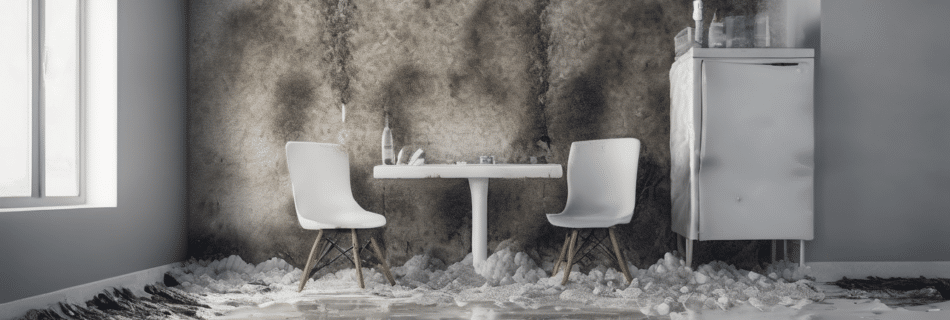 How long after water damage does mold start growing in Dubai - Timeline showing 24-72 hour mold development in UAE climate conditions