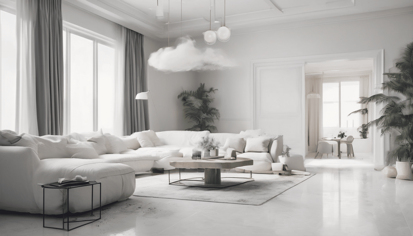 How Mold Spreads in Dubai Homes and Apartments - diagram showing airborne spore dispersal through HVAC ducts and moisture pathways in a Dubai apartment building