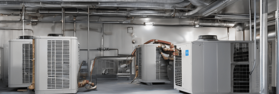 HVAC Mold Remediation Protocols for Large Buildings - professional technician inspecting commercial air handling unit