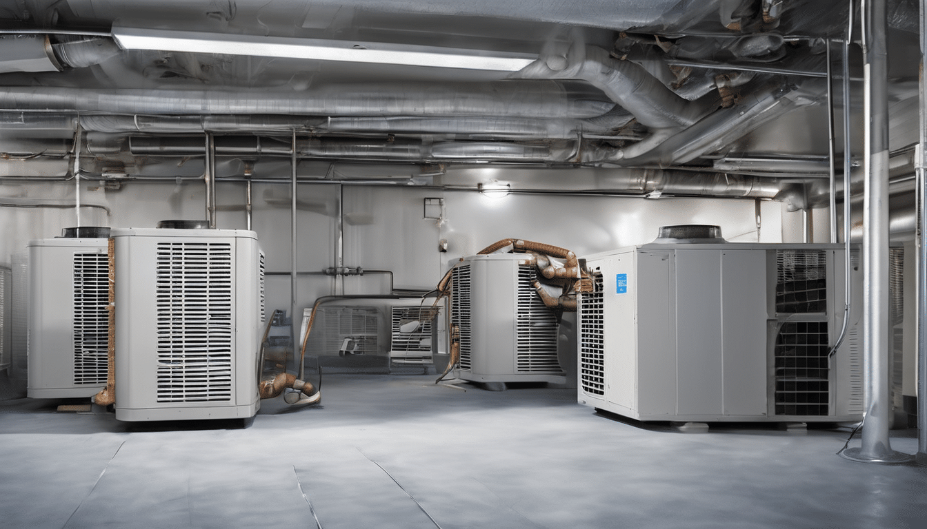 HVAC Mold Remediation Protocols for Large Buildings - professional technician inspecting commercial air handling unit