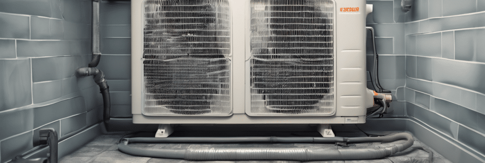 HVAC System Cleaning After Mold Remediation UAE - professional technician inspecting cleaned air ducts with specialized equipment in Dubai property