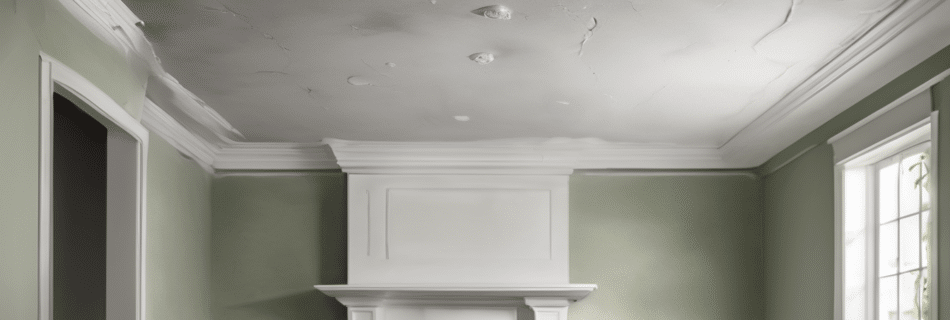 Identifying Hidden Mold After Ceiling Water Damage - professional using thermal camera