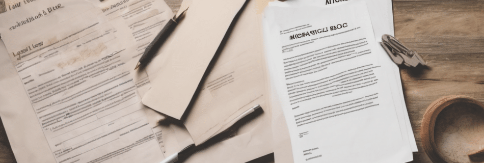 Legal Notice Templates for Landlord Mold Responsibility - Comparison chart showing different notice types for UAE rental mold issues
