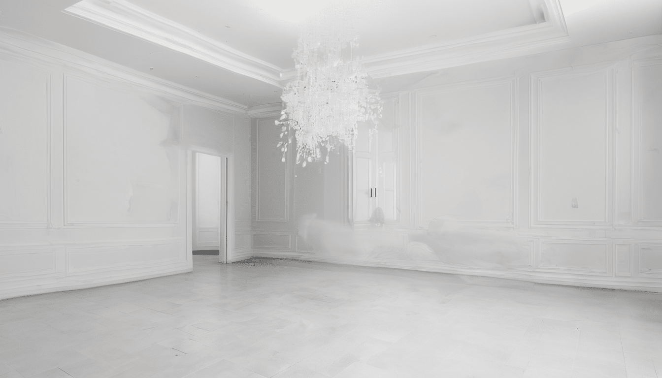 Moisture Mapping Before Mold Inspection - thermal imaging and moisture metre survey being conducted on Dubai villa wall showing elevated readings