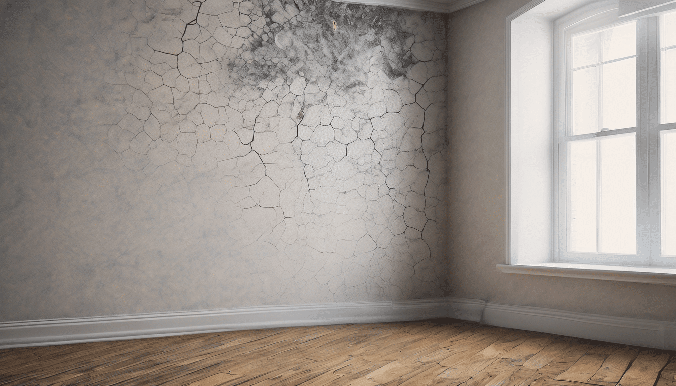 Moisture Mapping Before Mold Remediation Begins - thermal imaging and moisture meter survey on UAE villa wall showing hidden moisture zones