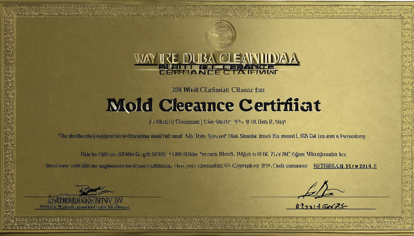 Mold Clearance Certificate Dubai What - Mold Clearance Certificate Dubai: What It Means - laboratory report and indoor env...