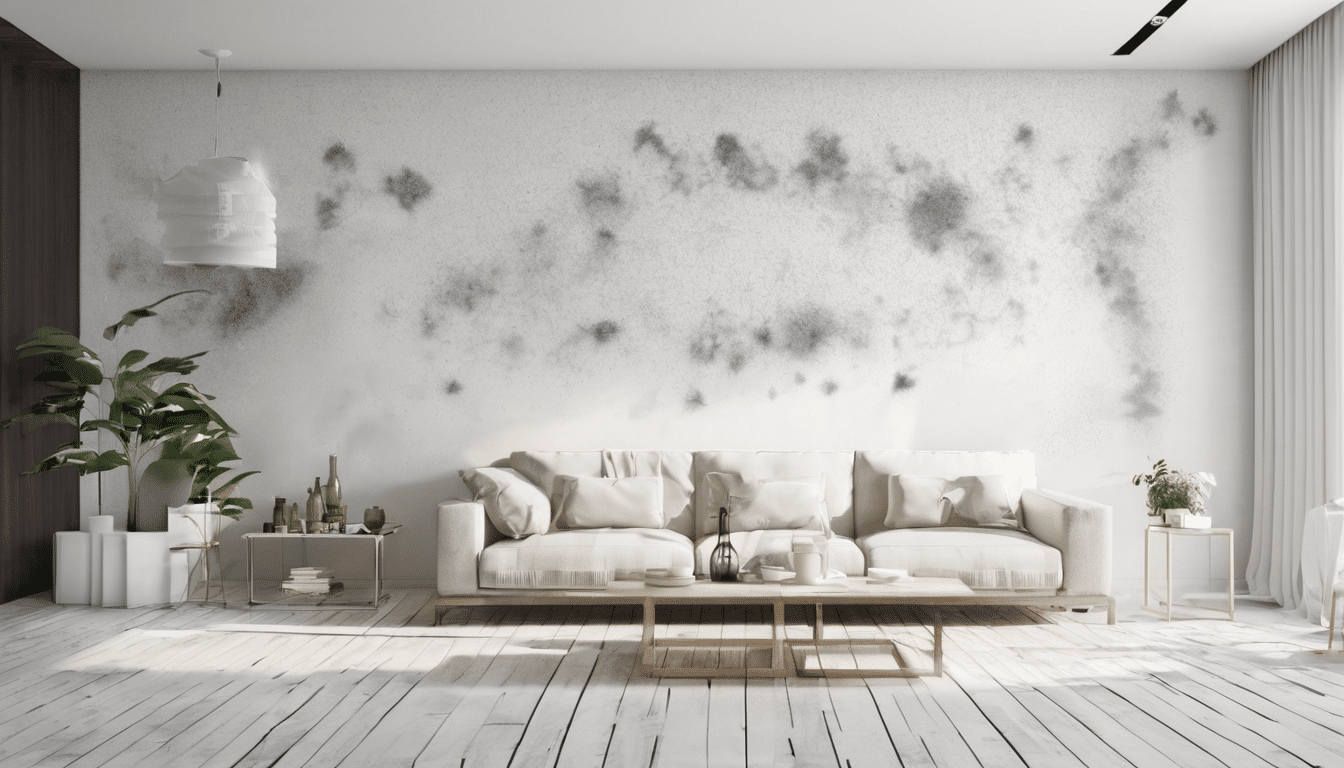 What is Mold in AC? - microscopic fungal growth on evaporator coil fins inside a Dubai villa air conditioning unit