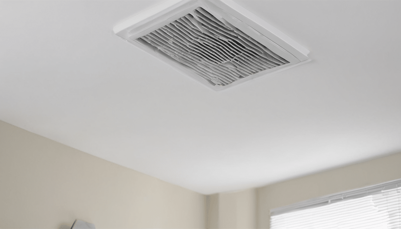 Mold In Ac Vents How - Mold in AC Vents: How to Confirm It - borescope inspection inside Dubai apartment AC duct showing m...