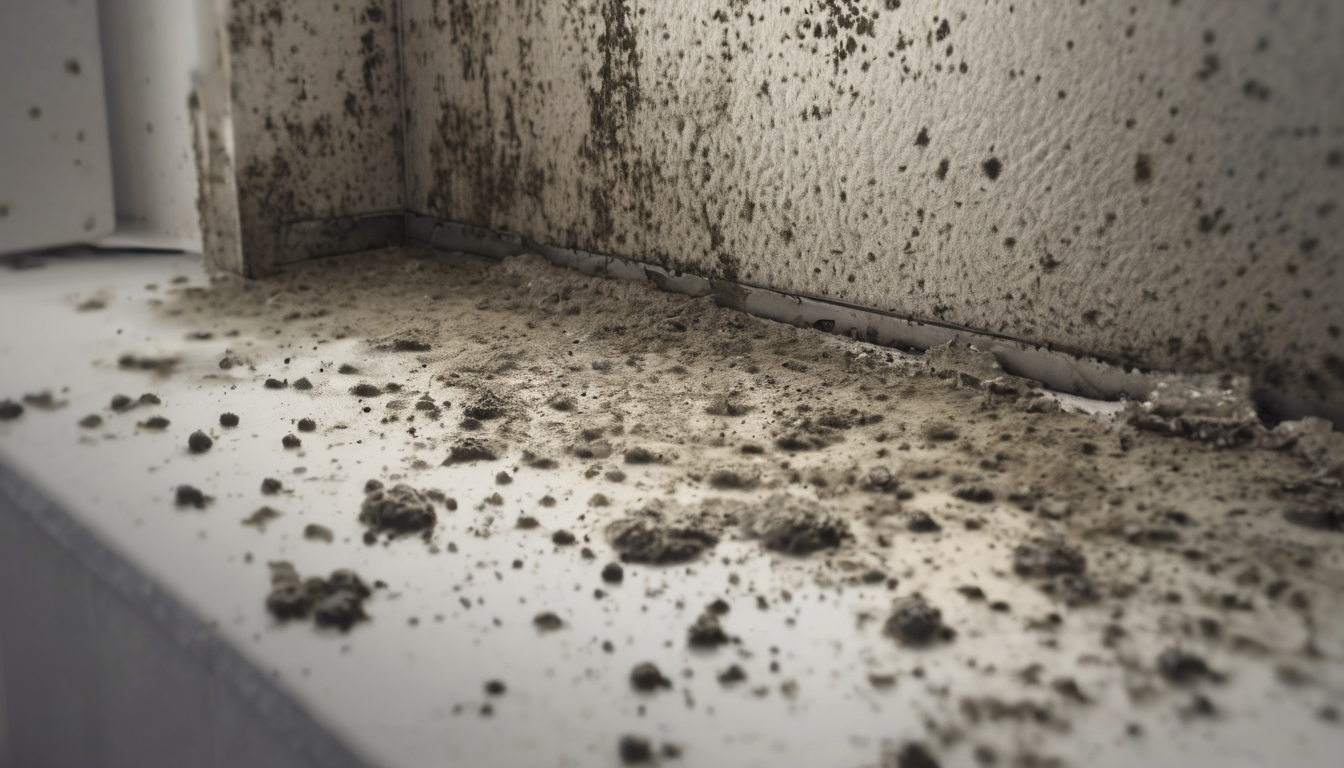 Mold Inspection Dubai What Professionals Actually Test For - certified inspector conducting air sampling and moisture mapping in a Dubai villa during summer season