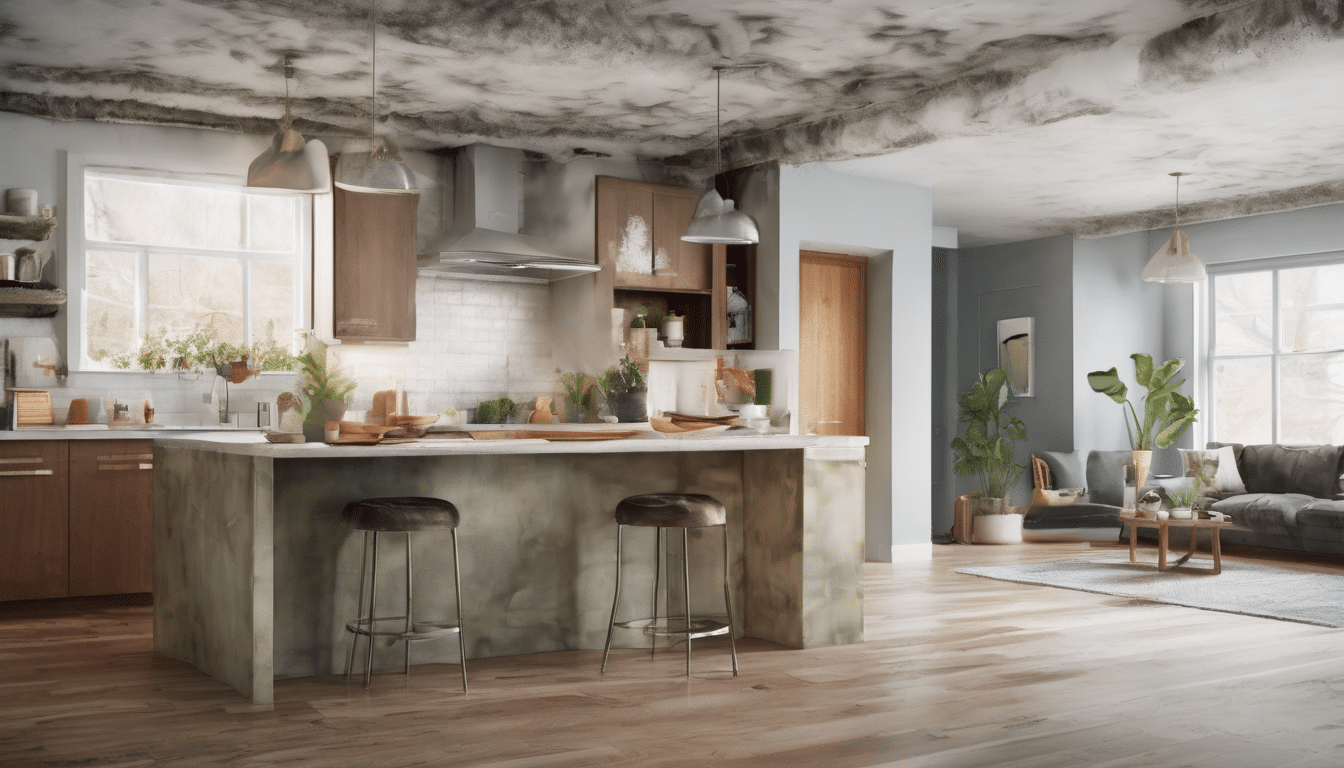 Mold Inspection Evidence Documentation for Airbnb Hosts - Professional inspector collecting air samples in modern Dubai apartment