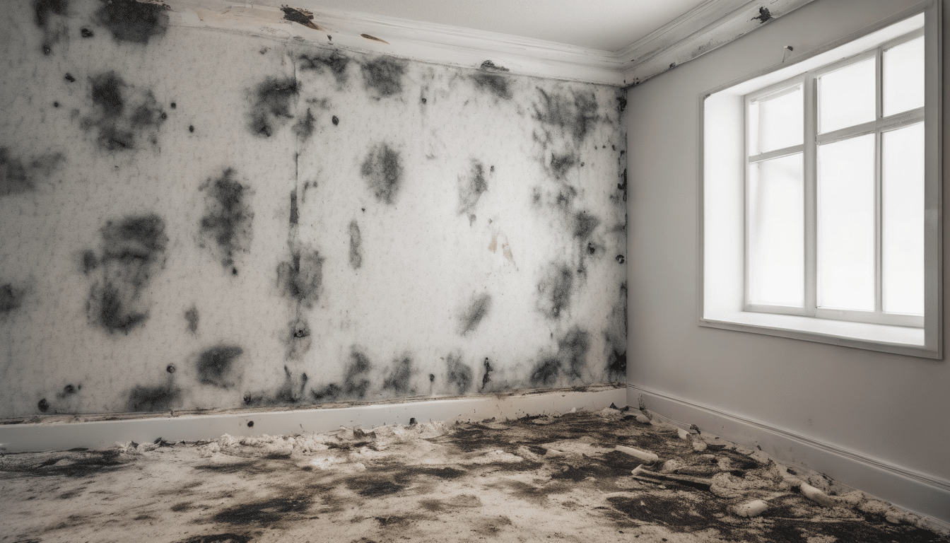 Mold Remediation Cost Guide for Dubai Homes - professional technician assessing mold damage