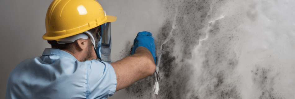 Mold Remediation Training Osha - Mold Remediation Training: OSHA Standards Explained - UAE remediation worker in full PPE ...