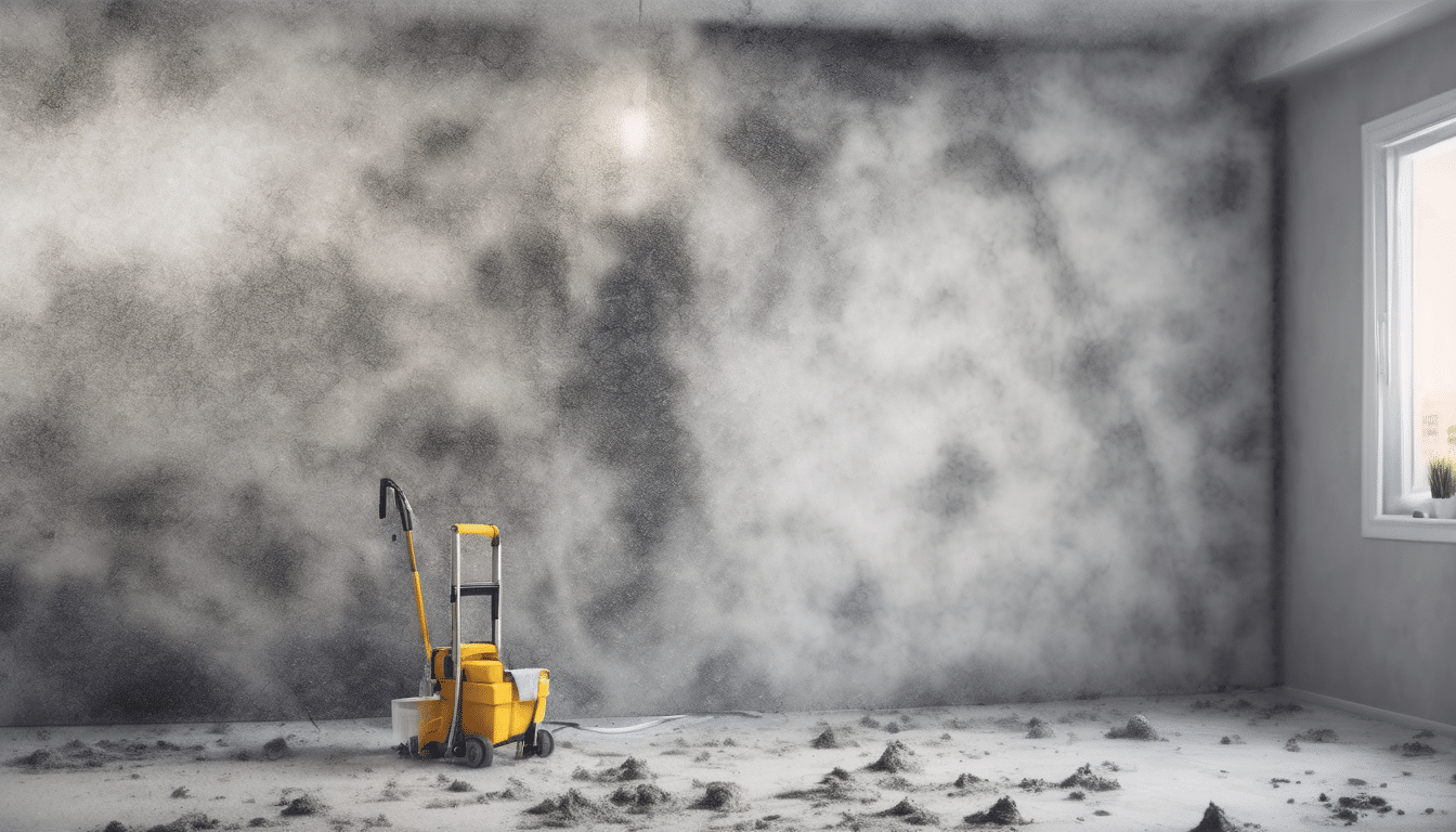 Mold Removal Cost Dubai What Homeowners Pay in 2024 - Professional technician providing cost estimate for residential mold remediation project