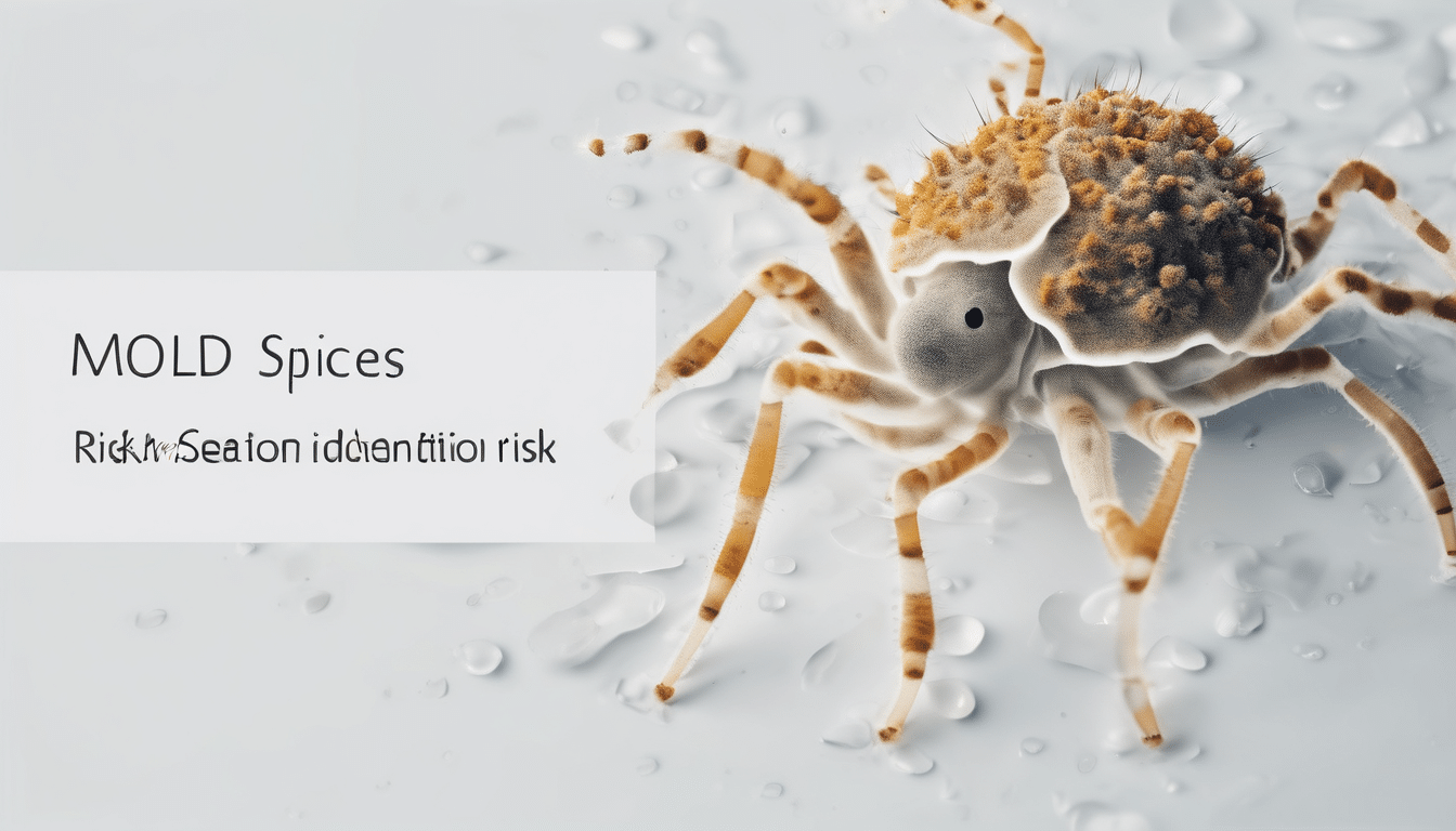 Mold Species Identification and Health Risk - laboratory microscopy analysis of mould spores from Dubai indoor air sample