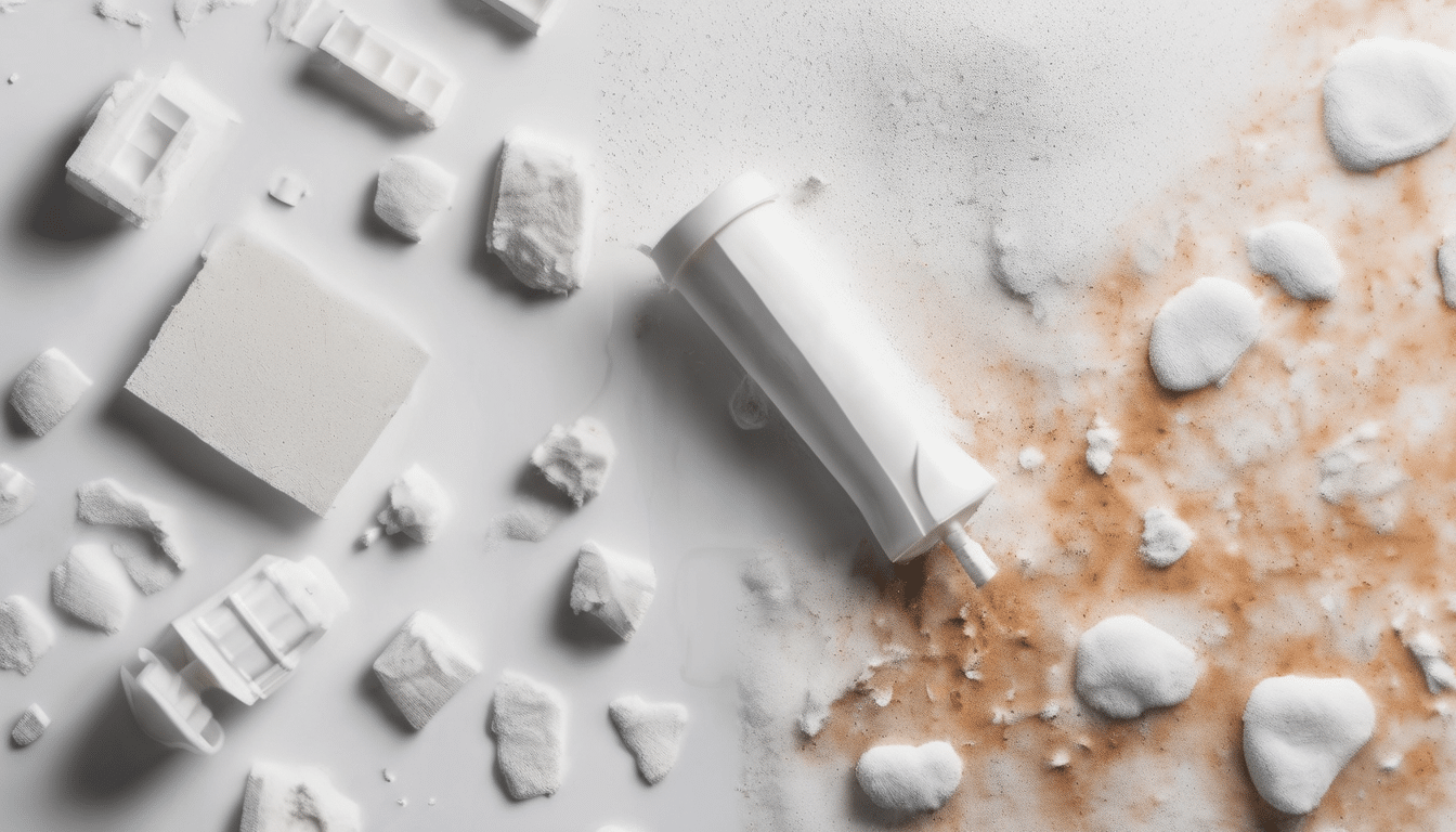 Mold Test Types Air vs Surface Sampling Dubai - laboratory technician preparing spore trap cassette and tape lift samples side by side for indoor mold investigation