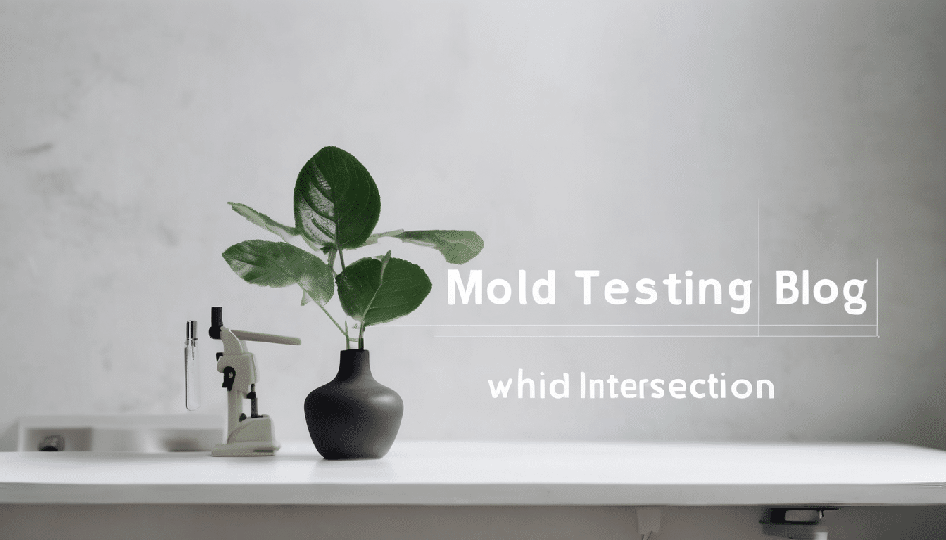 Mold Testing vs Visual Inspection Which One Matters More - professional inspector using air sampling equipment and moisture metre in Dubai apartment