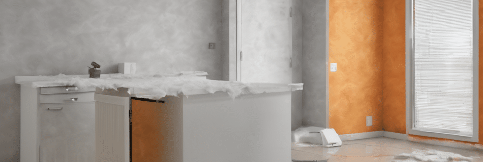 Post AC leak mold remediation clearance testing UAE professional conducting air sampling verification in Dubai property after successful mold removal