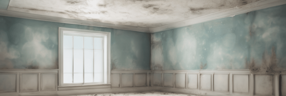 How to Prevent Mold After Ceiling Leak - professional drying equipment setup