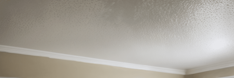 Preventing Condensation Mold After Ceiling Repairs - thermal image showing temperature variations on ceiling surface