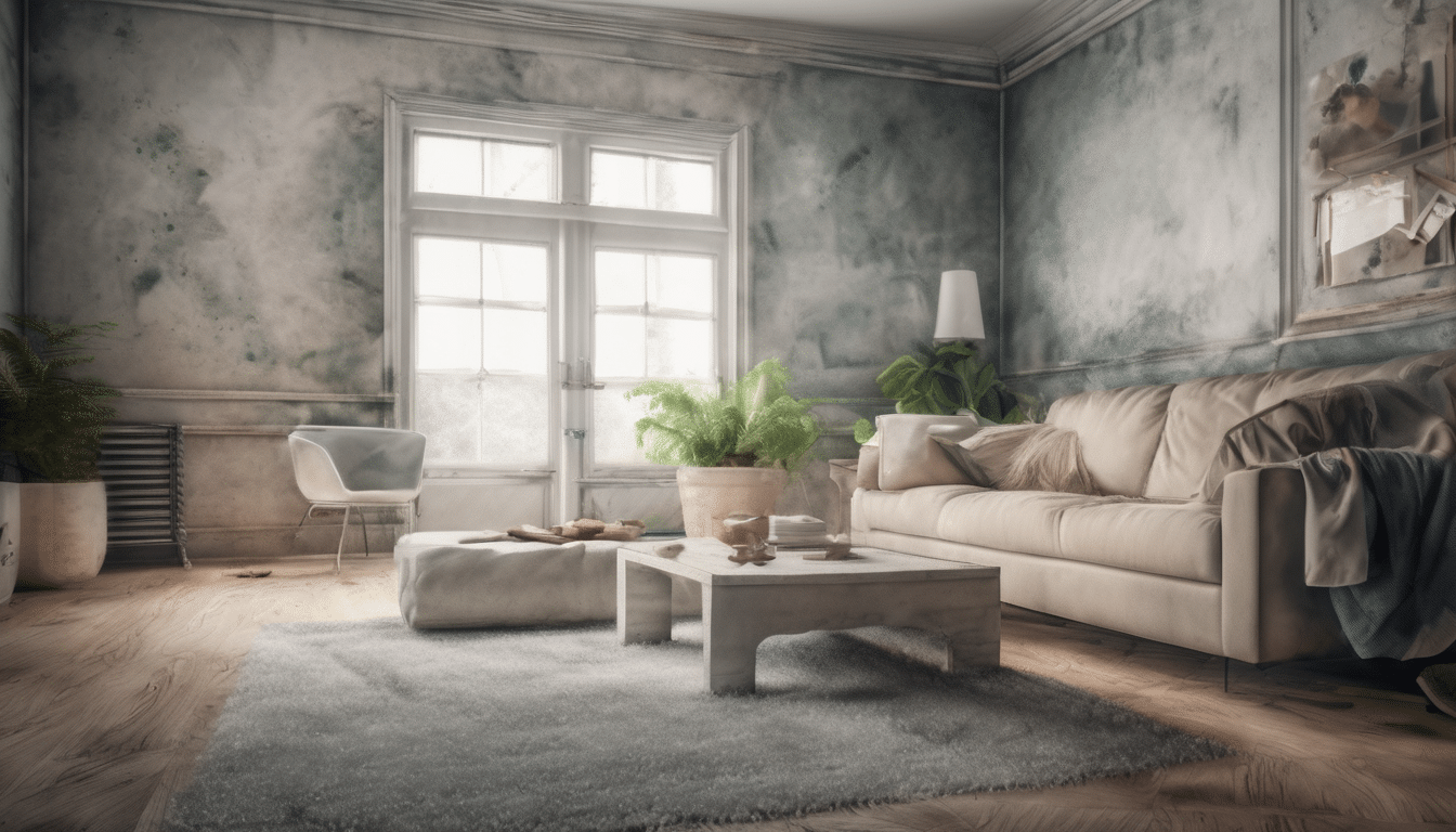 How to remove musty smell and mold from home - step-by-step professional mold inspection and remediation process in a UAE apartment