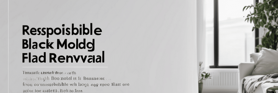 Who is responsible for black mold removal, tenant or landlord? - UAE property showing black mold on wall with tenant and landlord discussing responsibility in Dubai apartment