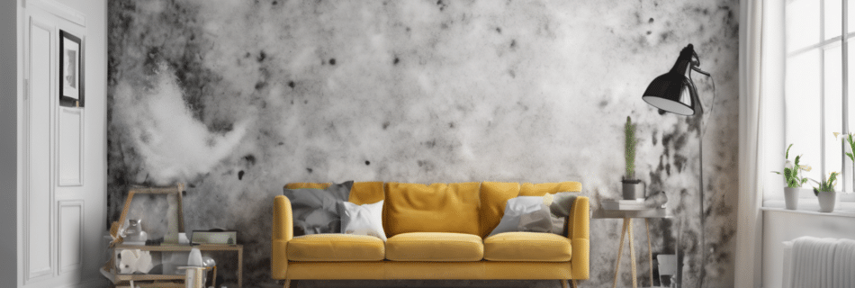 Safe Mold Cleanup: When to DIY vs Hire Professionals - Professional in protective gear performing mold remediation in Dubai home