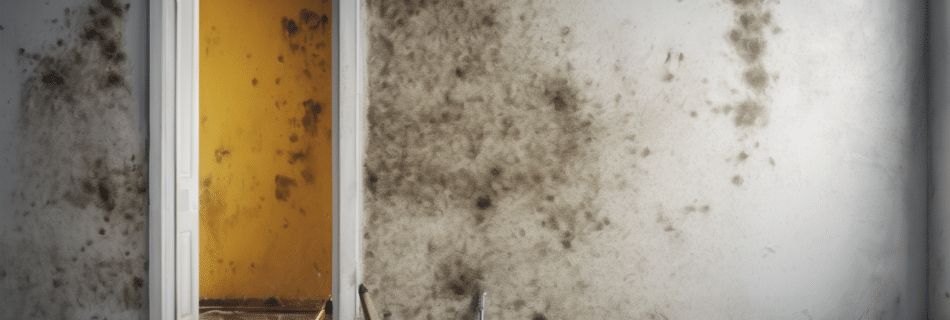 Signs Your Mold Remediation Requires Complete Repainting - professional assessing wall damage